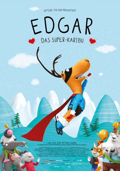 Filmplakat: Edgar, das Super-Karibu